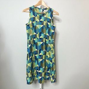 Calvin Klein Geometric Shift Dress